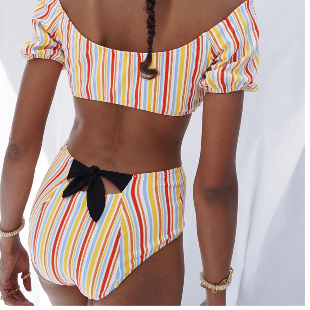 NWT Lemlem Mokati High Waist Bottom Size Small - Picture 1 of 11